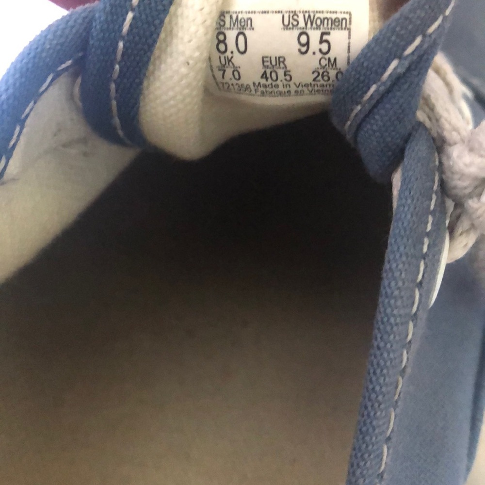 Blue vans - Picture 3 of 3